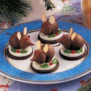 Christmas Mice Candy
